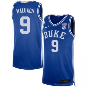 Men Khaman Maluach Duke Blue Devils University #9 Royal Basketball Jersey 94269078