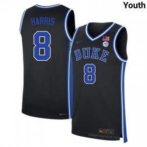 Darren Harris Blue Devils #8 Black Youth Genuine Sewn College Basketball Jersey 68111275